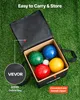 Set de pétanque VEVOR avec 8 boules en résine (107 mm) & Voir les images du produit 5