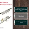 KOTARBAU® Zamek ramowy rurowy rozstaw 92 mm szyld C 30 mm Podgląd zdjęcia produktu 5