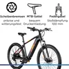 Zündapp Z808 E Bike Mountainbike 29 Zoll schwarz orange Produktbild-Vorschau 4