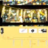 Peviasot 40 LED Eisregen Lichterkette, 2 Stück LED Produktbild-Vorschau 2