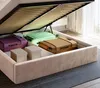 Polsterbett Sofia 200x200 mit zwei Bettkästen und flexibler Produktbild-Vorschau 4