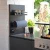 WENKO Magnetisches Gewürzregal Ima Schwarz 30 x 12 x 11 cm Produktbild-Vorschau 7