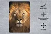 MuchoWow® Mauspad Mousepad Löwe - Tiere - Schwarz - Hell - Produktbild-Vorschau 2