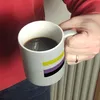 Non binary Flagge Gleichberechtigung Glitzer-Kaffeebecher Produktbild-Vorschau 6