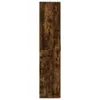 vidaXL Skriňa na topánky z dymového duba 80x39x178 cm Náhľad obrázku produktu 4