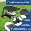 YARDIN Garáž pro robotickou sekačku ze železa odolná proti Náhled obrázku produktu 3