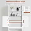 Yaheetech Waschmaschinenschrank Toilettenschrank 195 cm H, Produktbild-Vorschau 6