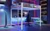 Gaming-halfhoogslaper 160x200 cm met bureau, Productafbeelding-voorbeeld 12