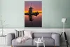 MuchoWow® Poster Windmühlen - Horizont - Nacht 80x120 cm - Produktbild-Vorschau 5