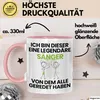 Sänger Geschenk Tasse Lustige Geschenkidee Geburtstag für Produktbild-Vorschau 3