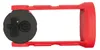 A red and black work light with a USB port and power button is shown against a white background. Produktbild-Vorschau