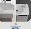 Alpenberger Waschbecken mit Unterschrank 55 cm | Gäste WC Produktbild-Vorschau 5