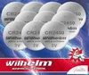 10 x CR2450 WILHELM Lithium Knopfzelle 3V 600mAh Produktbild-Vorschau 1