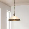 Moderne Hängeleuchte in Messing Antik 1xE27 bis zu 40 Watt Produktbild-Vorschau 1