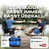 Faltbuddy Campingstuhl Faltbar 180 kg 2in1 mit Produktbild-Vorschau 3
