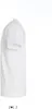 A side view of a white t-shirt on a white background. Produktbild-Vorschau