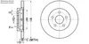 2x ATE Bremsscheibe 24.0312-0154.1 für FORD MONDEO III Produktbild-Vorschau 4