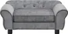 vidaXL Canapé pour chien Gris 72x45x30 cm Peluche Voir les images du produit 4