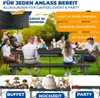Unyqoos® KESSER® Klapptisch 183×76×74 cm – Kunststoff Produktbild-Vorschau 9