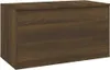 vidaXL Skrzynia do przechowywania brązowy dąb 84x42x46 cm Podgląd zdjęcia produktu 9