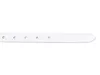 Prato Gürtel G02 ovale Schnalle S weiss 85 cm Produktbild-Vorschau 5