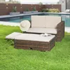Mucola zahradní nábytek polyratanové křeslo lounge sofa Náhled obrázku produktu 1