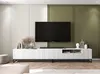 Szafka RTV Glamour Nowoczesna Komoda RTV Biały Mat 150 cm Podgląd zdjęcia produktu 7