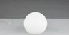 A white spherical lamp with a cord is placed on a white surface against a gray background. Produktbild-Vorschau