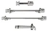 Tranz X Schnellspanner-Set, Diebstahlschutz, Silber Produktbild-Vorschau 1