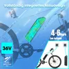 Hiland 26 Zoll Herren Damen Elektrofahrrad, 7 Gang Produktbild-Vorschau 6