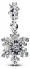 Pandora Charm Pendant Glitter Snowflake Sterling Silver Podgląd zdjęcia produktu 1