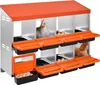 VEVOR 2-stöckiges Legenest 1060x525x800mm, 8 Fächer, Produktbild-Vorschau 9