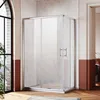 SONNI Cabine de douche accès d'angle Cabine de douche accès Voir les images du produit 1