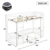Flieks lit superposé lit d'enfant 90*200cm avec protection Voir les images du produit 5