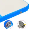 vidaXL Tappetino gonfiabile con pompa 200x200x10 cm PVC Blu Anteprima dell’immagine prodotto 10
