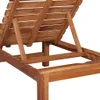 vidaXL Sonnenliege Massivholz Teak Produktbild-Vorschau 5