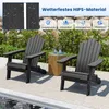 COSTWAY, lot de 2 chaises Adirondack pliantes, en Voir les images du produit 5