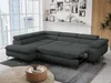 Ecksofa Sofa Grau, Wohnlandschaft L-Form mit Schlaffunktion Produktbild-Vorschau 4