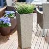 CASARIA® Set di 3 Vasi da Fiori in Polyrattan Intrecciato Anteprima dell’immagine prodotto 2