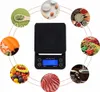 INF Digitale Küchenwaage / Kaffeewaage 3 kg/0.1 g Schwarz Produktbild-Vorschau 7