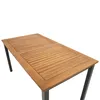 DEGAMO Gartentisch Tisch RAGUSA 150x80cm rechteckig, Metall Produktbild-Vorschau 2