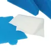 Close-up view of blue foam filter material and a white filter. Produktbild-Vorschau