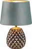 Tischlampe - Grün - Grüngrau - Goldgelb - H 26 cm - Keramik Produktbild-Vorschau 1