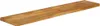 vidaXL Tischplatte mit Baumkante 140x20x2,5 cm Massivholz Produktbild-Vorschau 1