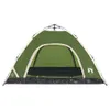 vidaXL Tenda da campeggio 4 persone verde sgancio rapido Anteprima dell’immagine prodotto 5
