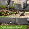 Lot de 15 m de bordure de pelouse en acier Corten AREBOS – Voir les images du produit 7