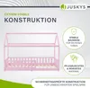 Juskys Kinderbett Marli 90 x 200 cm - Rausfallschutz, Produktbild-Vorschau 8