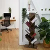 Regał Relaxdays, 9 półek, wymiary: 138 x 51 x 25 cm, wzór Podgląd zdjęcia produktu 2