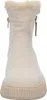 A close-up front view of a beige boot with fur trim. Produktbild-Vorschau