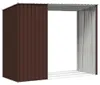 vidaXL Tuin, houtopslag, bruin, 245x98x159 cm, verzinkt Productafbeelding-voorbeeld 8